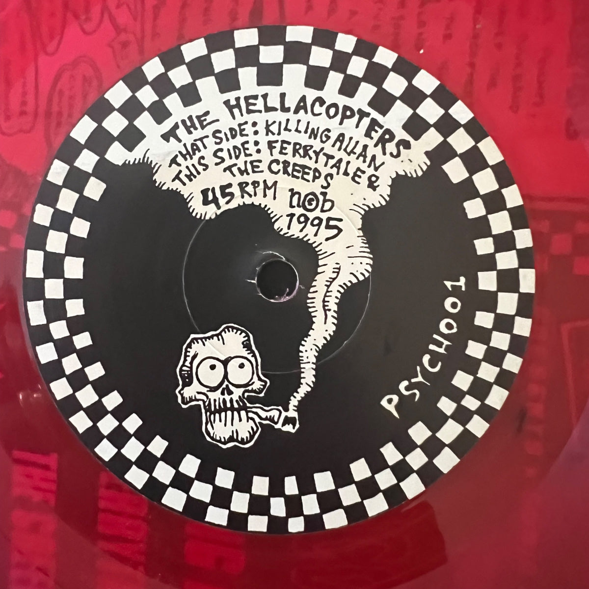 Hellacopters - Killing Allan / 7" EP - 1. Sweden-Press. 2002 - (M-/M-)