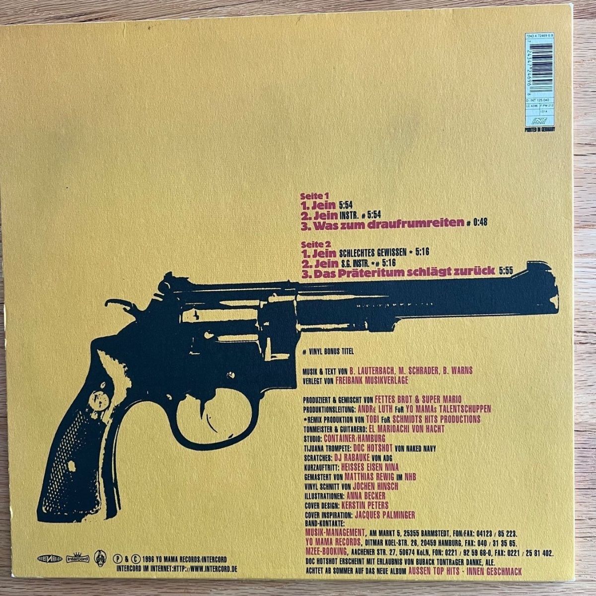 Fettes Brot - Jein / 12" Maxi -1. D.-Press. 1996 - (VG++/M-)