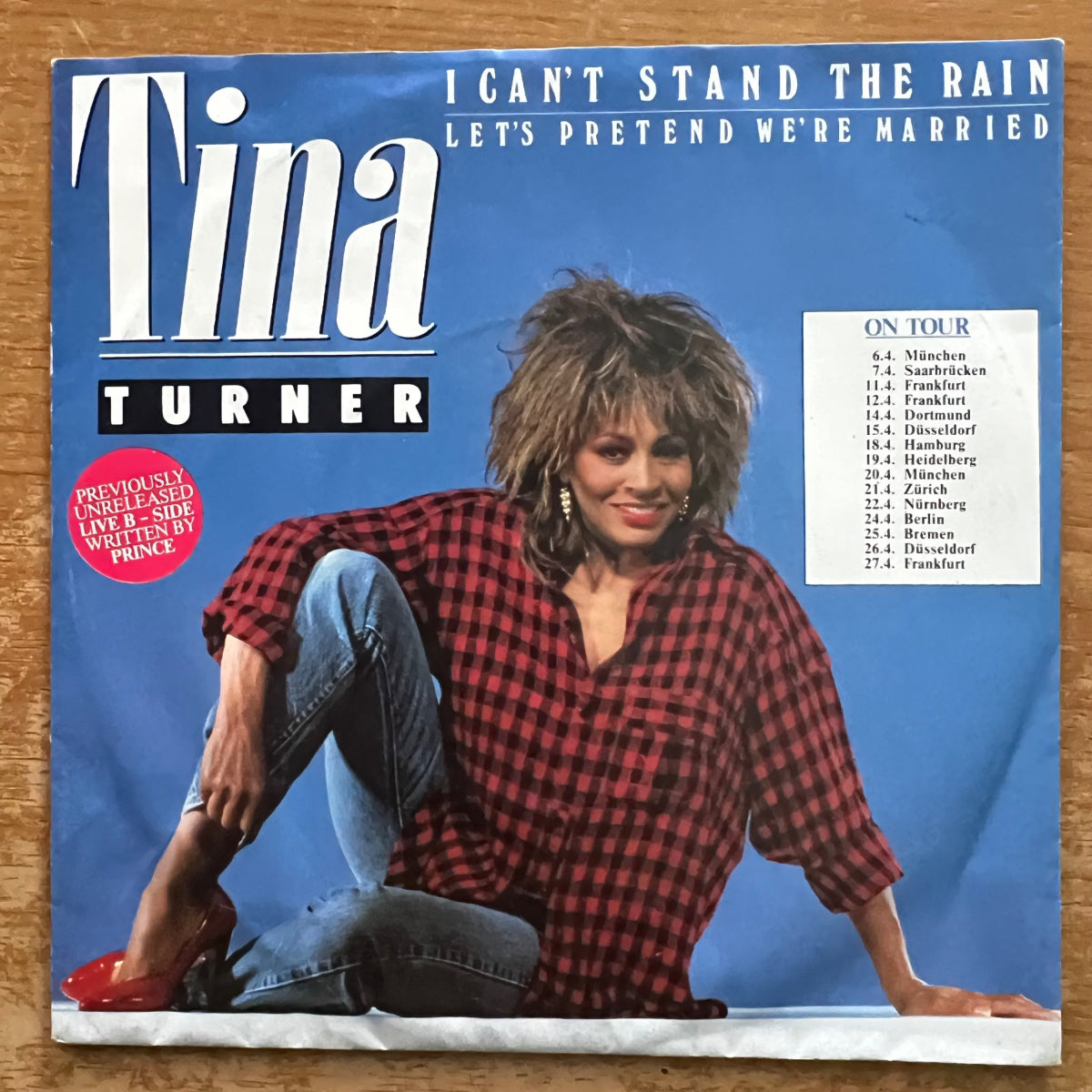 Tina Turner - I Can't Stand The Rain / 1. EU-Press. 1985 - (M-/VG++)