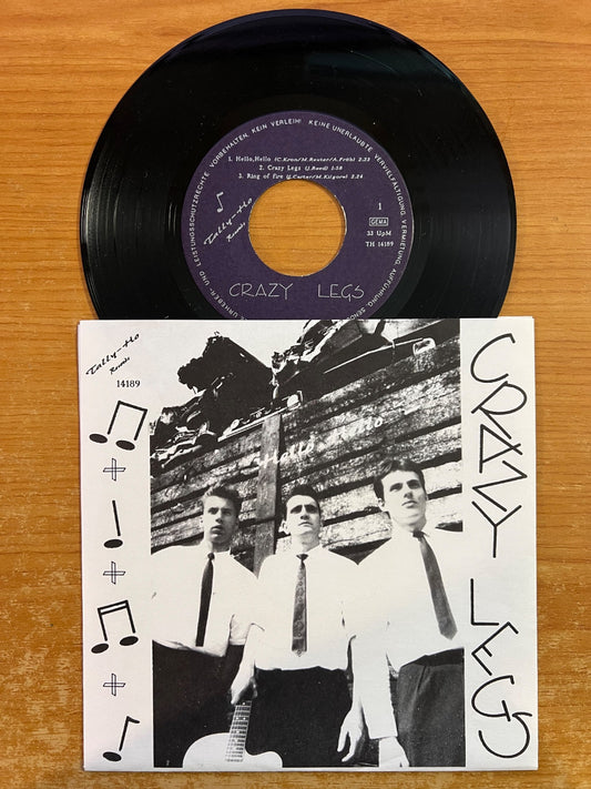 Crazy Legs - Hello, Hello / 7"EP - 1. D-Press. 1989 - 6 Track EP - (M-/M-)
