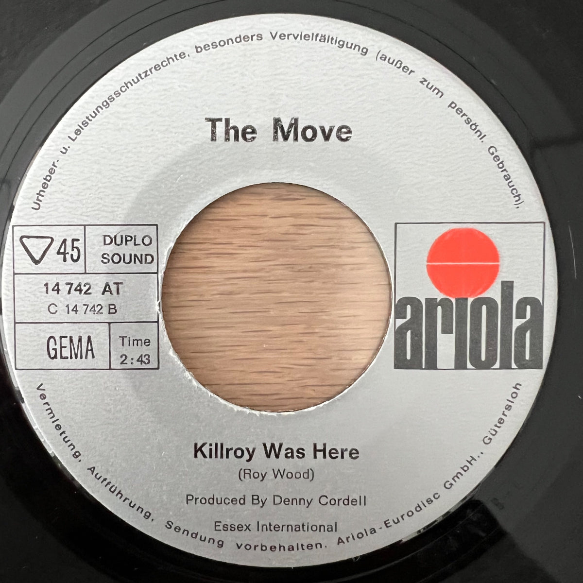 Move - When Alice Comes Back To The Farm / 1. D-Press. 1970 - (M-/VG++)