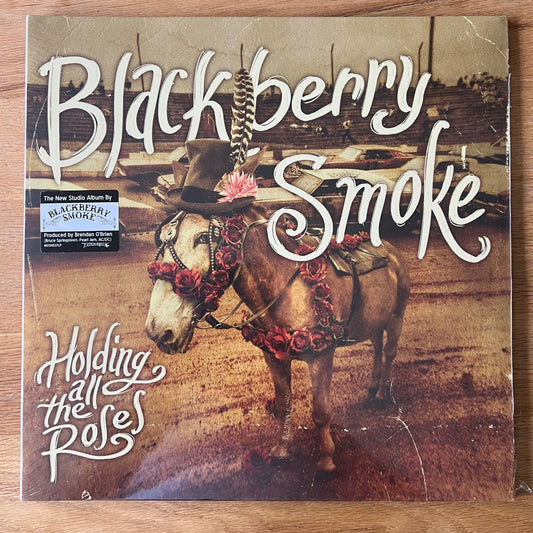 Blackberry Smoke - Holding All The Roses / 1. EU-Press. 2015 - Vinyl White/Red Splatter - (Mint & sealed)