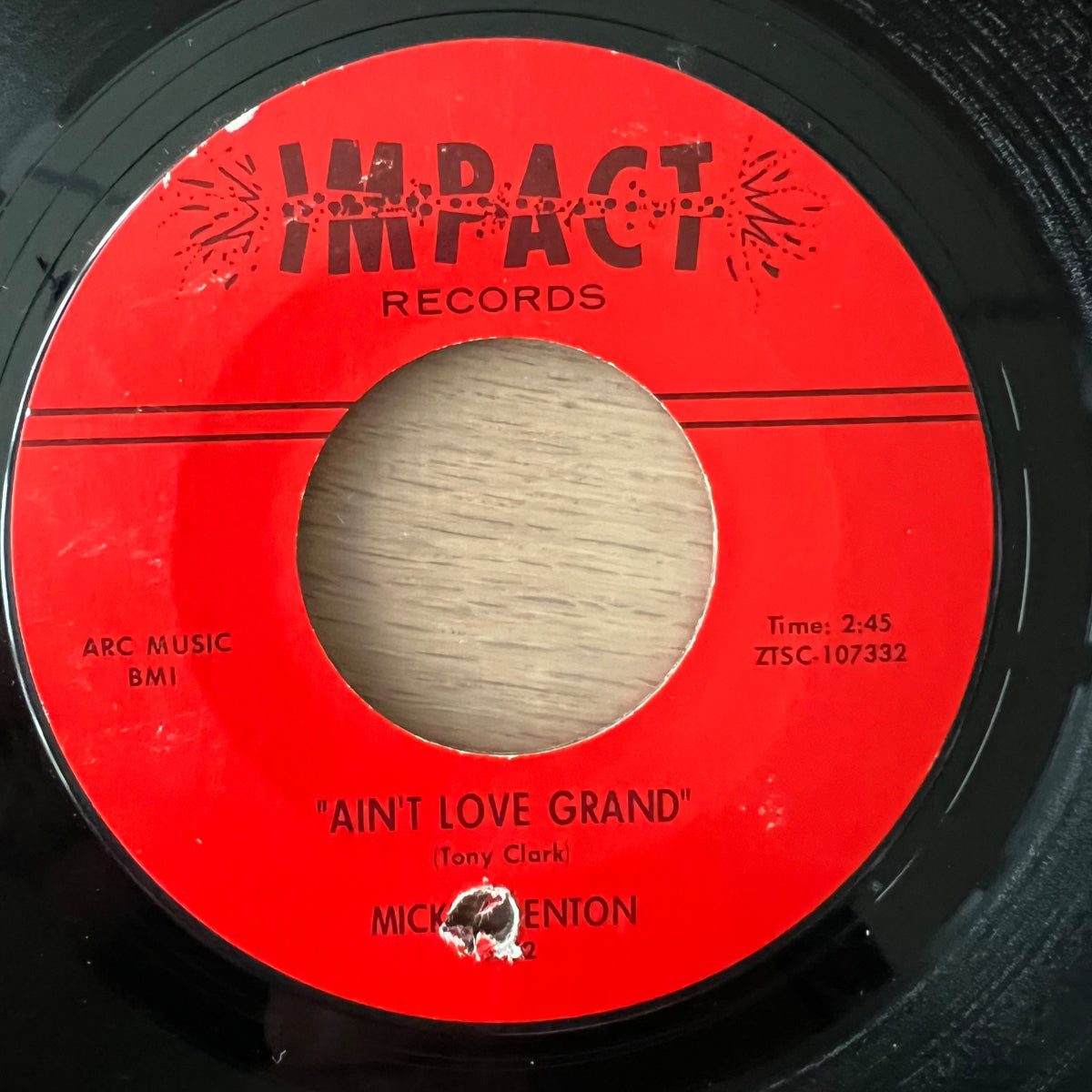 Mickey Denton - Ain't Love Grand / 1. US-Press. 1965 - (VG+/Neutral)
