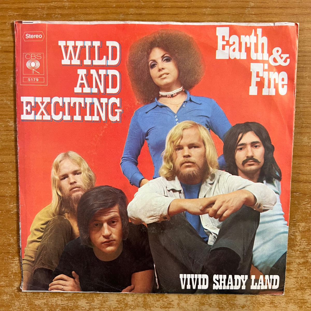 Earth & Fire - Wild And Exciting / 1. D-Press. 1970 - (VG++/VG++)