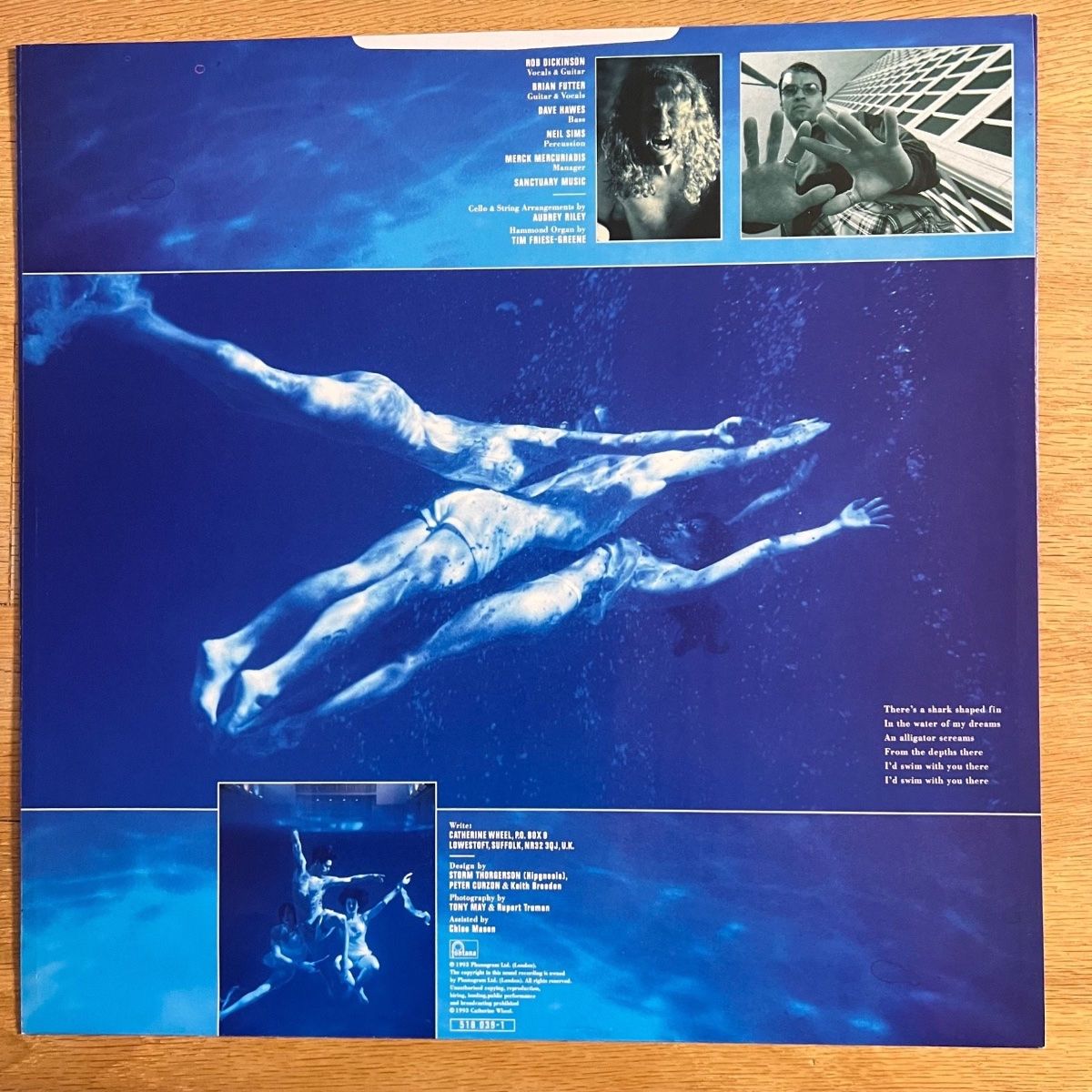 Catherine Wheel - Chrome / 1re édition britannique. 1993 - (M-/M-)