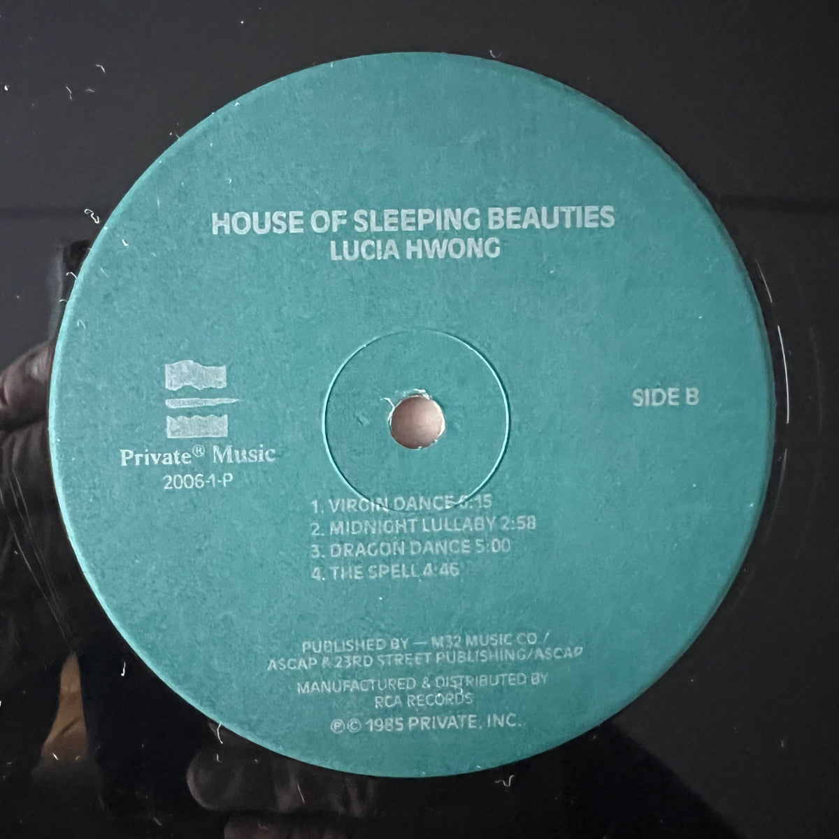 Lucia Hwang - House Of Sleeping Beauties / 1. US-Press. 1985 - (M-/M-)