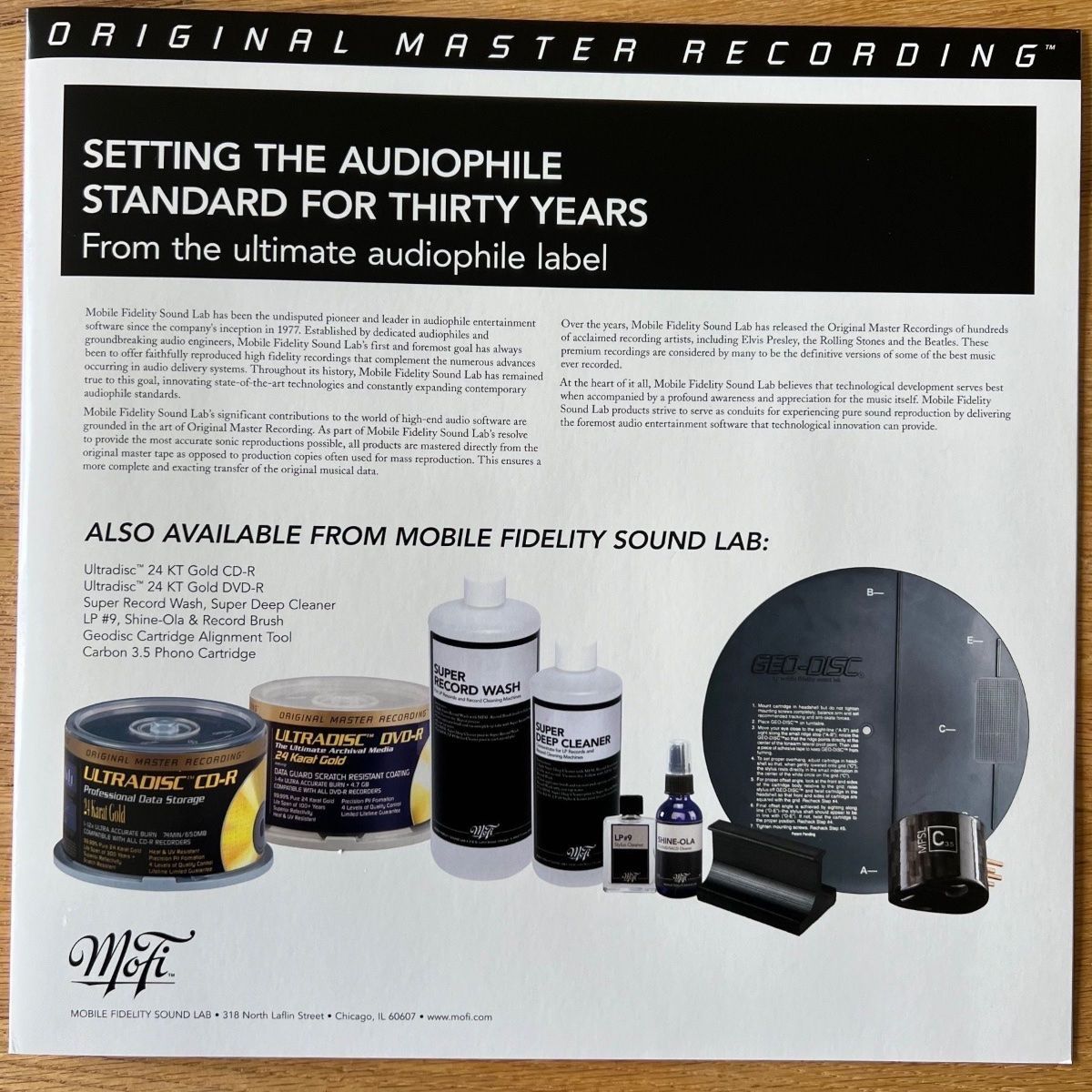 Little Richard - Here's Little Richard / Audiophile MFSL Press. 2008 - (Mint)