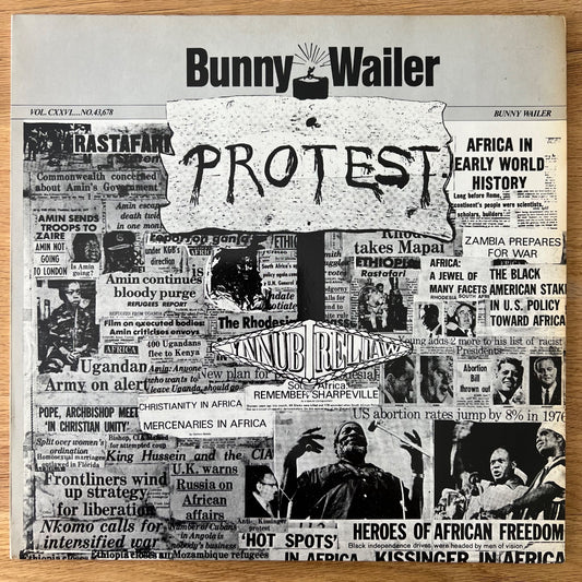 Bunny Wailer - Protest / D-Press. RE from 1977 - (M-/M-)