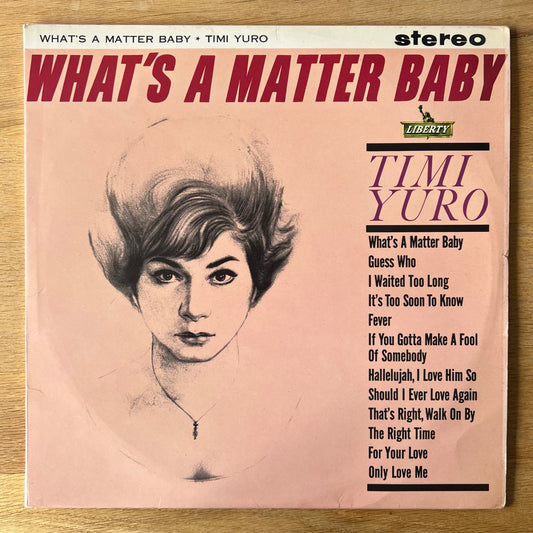 Timi Yuro - What's A Matter Baby / 1. UK-Press. 1962 - (M-/VG++)