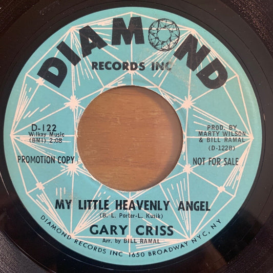 Gary Criss - The Girl I Told You About / US-Promo 1962 - (VG++/Neutral)
