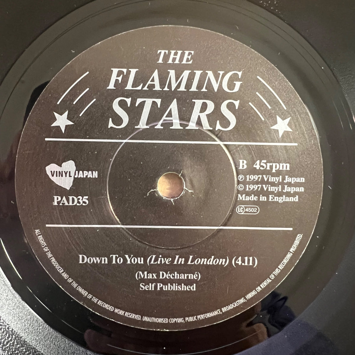 Flaming Stars - Bury My Heart At Pier 13 / 1. Pressage britannique. 1997 - (M-/M-)
