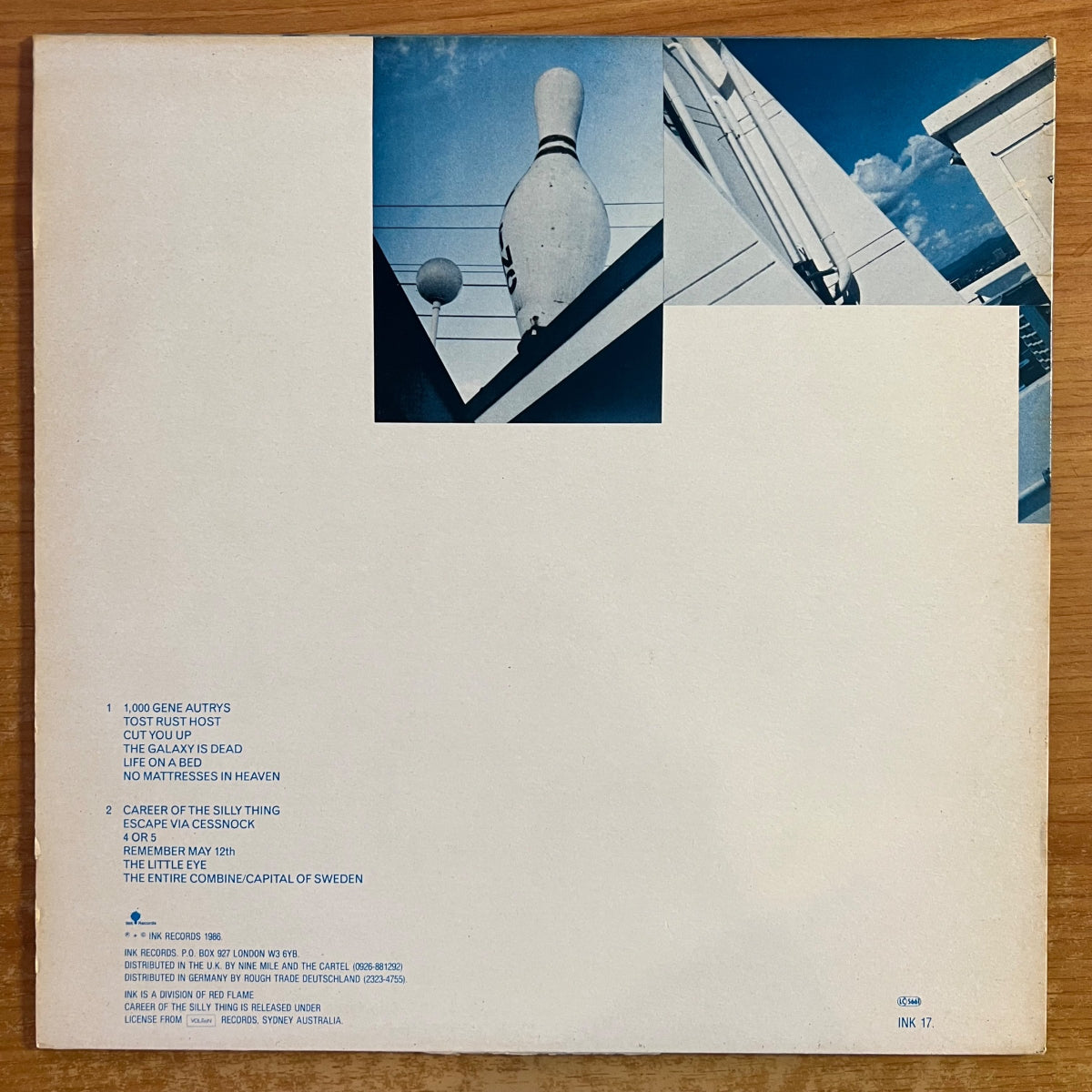 Scattered Order - Career Of The Silly Thing / 1. UK-Press. 1986 - (M-/VG+)