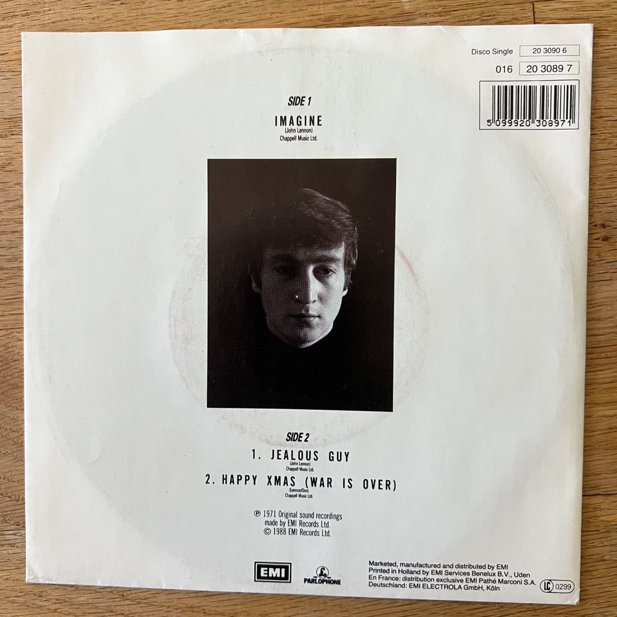 John Lennon - Imagine / 1re presse UE. 1988 - (M-/VG++)