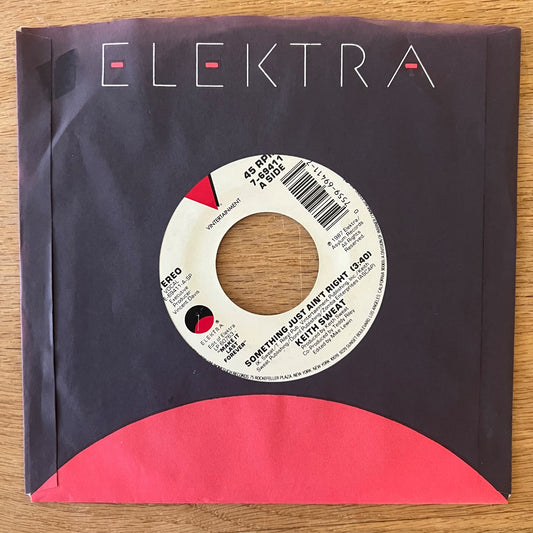 Keith Sweat - Something Just Ain't Right / 1. US-Press. 1987 - (M-/VG++)