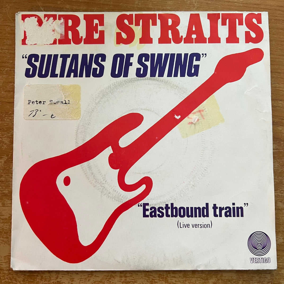 Dire Straits - Sultans Of Swing / France-Press. 1979 - (VG++/VG)