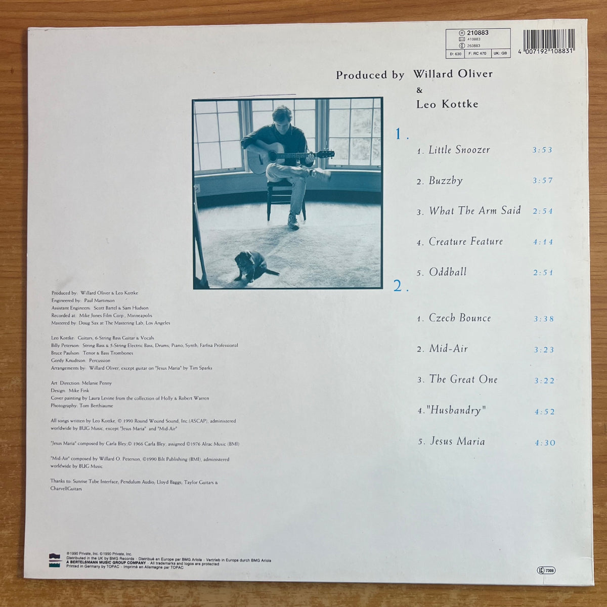 Leo Kottke - That's What / 1. D-Press. 1990 - (M-/M-)
