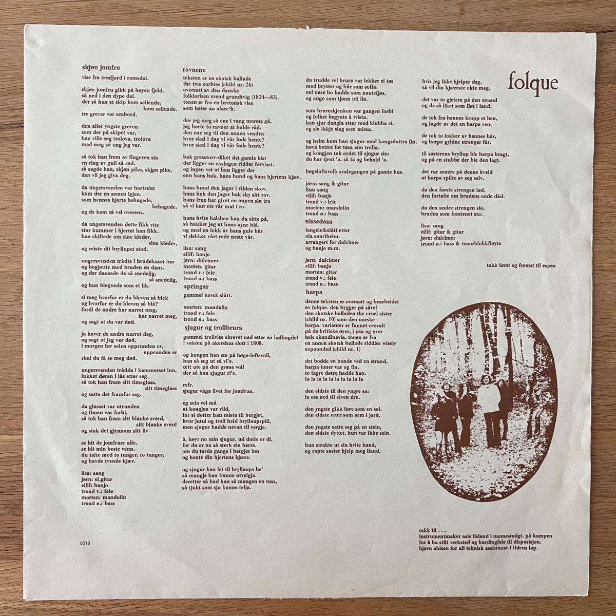 Folque - Same / 1. Norway-Press. 1974 - (VG++/VG+)