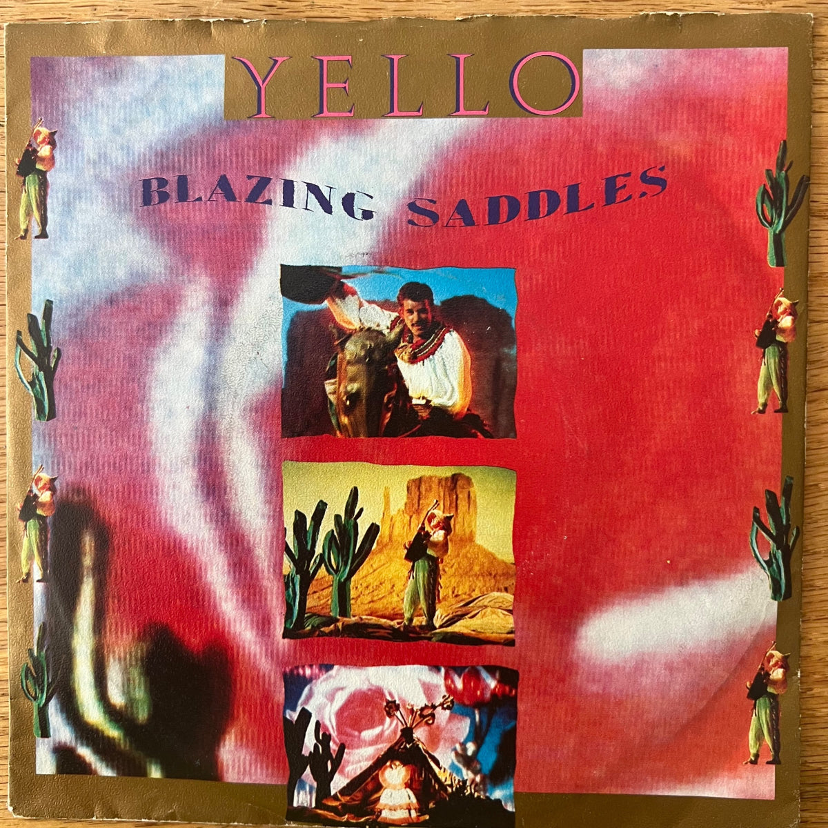 Yello - Blazing Saddles / 1. D-Press. 1989 - (M-/VG++)
