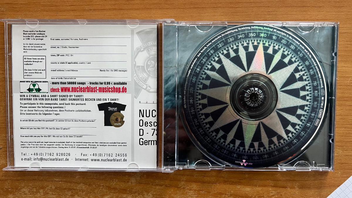 Threshold - Dead Reckoning / CD - 1. D-Press. 2007 - (M-/M-)