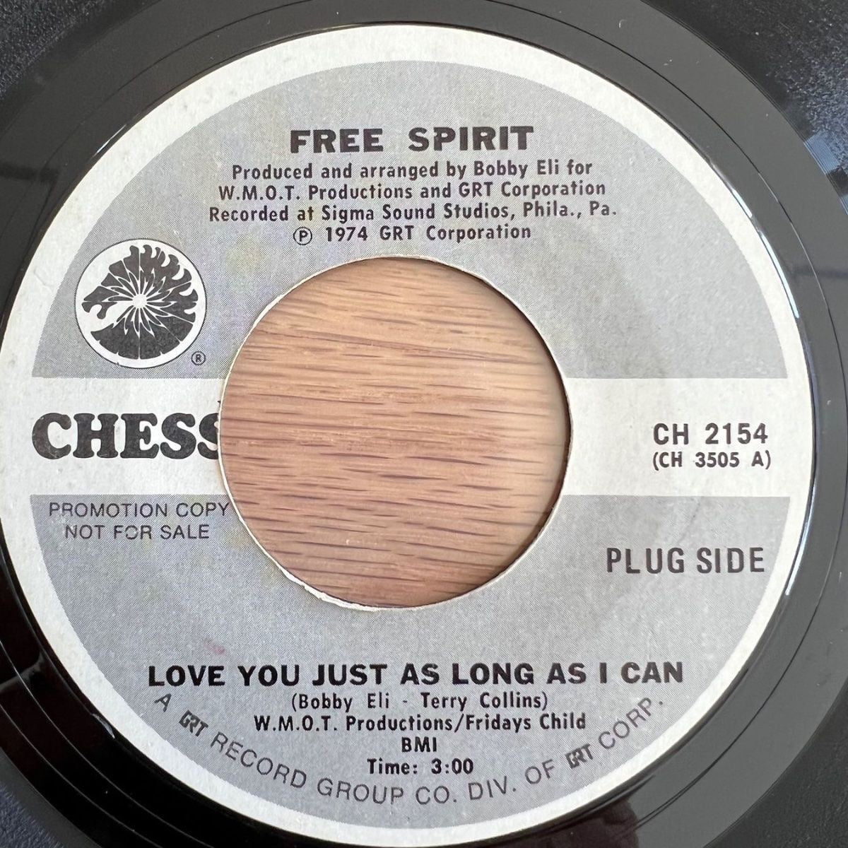 Free Spirit - Love You Just As Long As I Can / US Promo 1974 - (M-/Neutral)