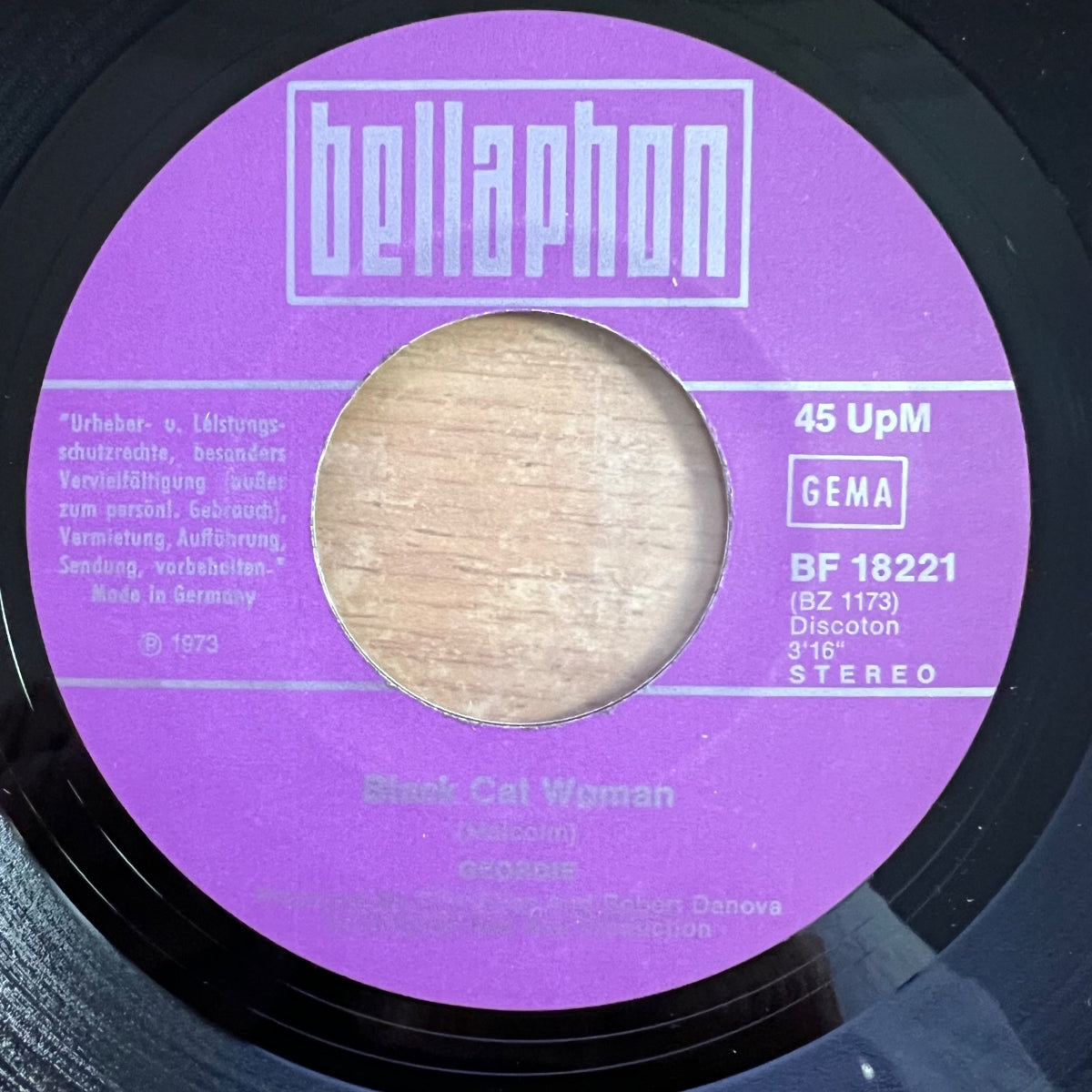 Geordie - Black Cat Woman / 1. D-Press. 1973 - (VG+/VG+)