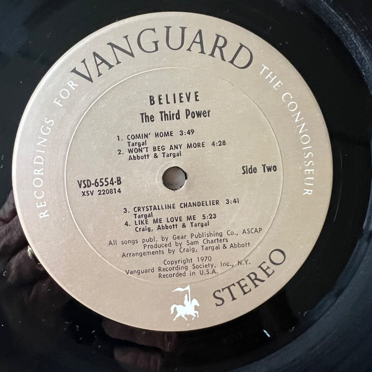 Third Power - Believe / 1. US-Press. 1970 - (M-/VG++)