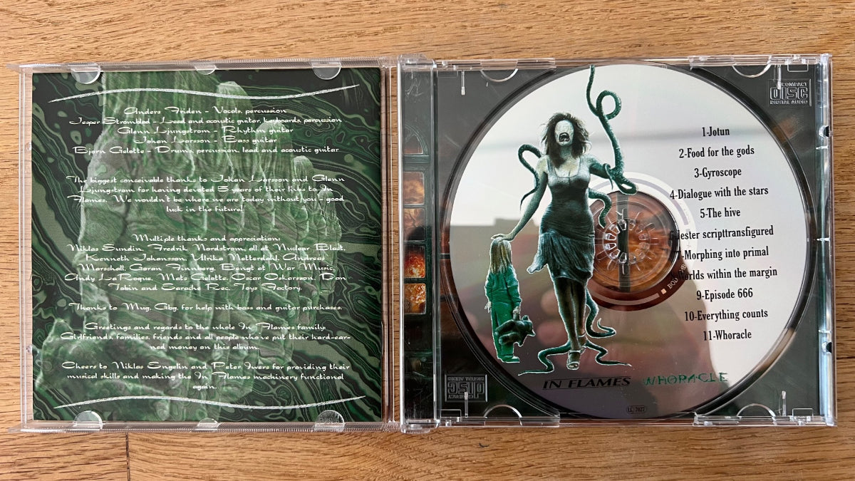 In Flames - Whoracle / CD - 1. D-Press. 1997 - (M-/M-)