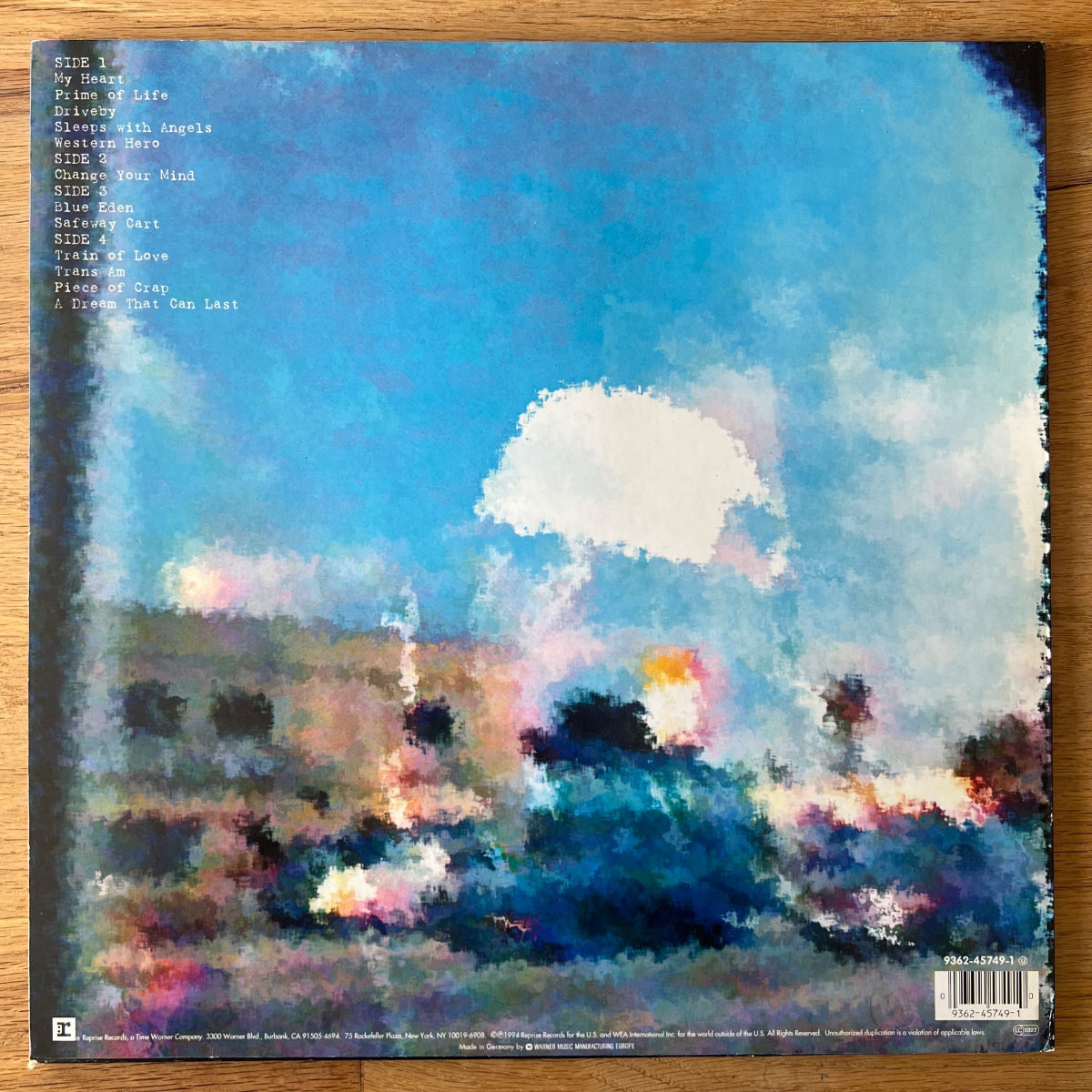 Neil Young & Crazy Horse - Sleeps With Angels / 2 LP - 1. EU-Press. 1994 - (M-/M-)