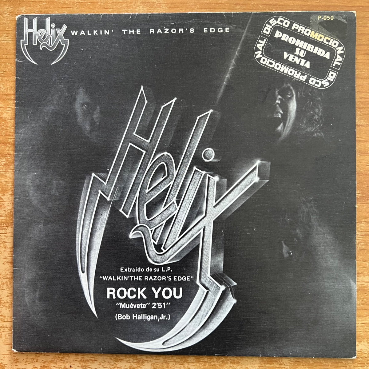Helix - Rock You / Spain-Promo 1984 - (M-/VG++)