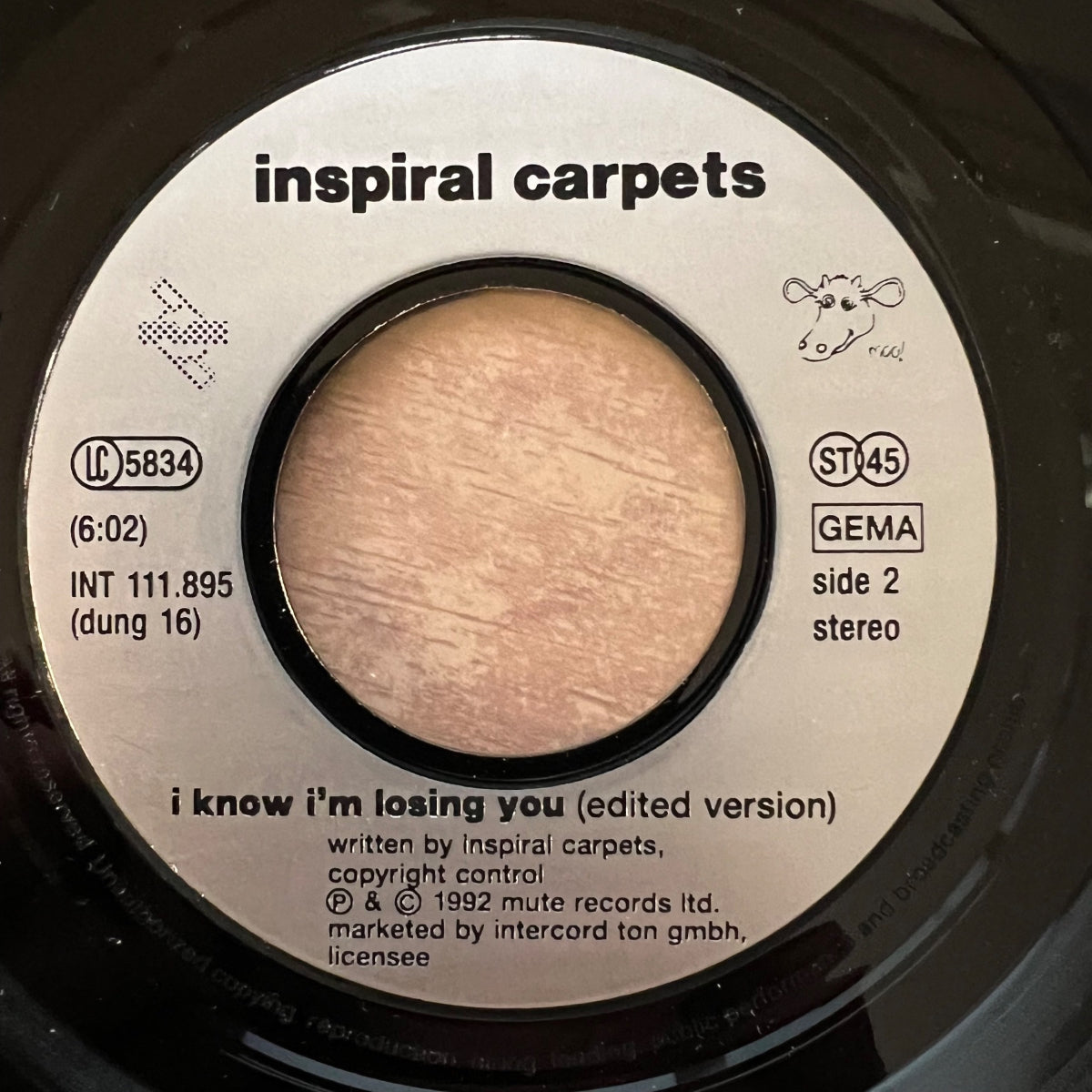 Inspiral Carpets - Dragging Me Down / 1. D-Press. 1992 - (M-/VG++)
