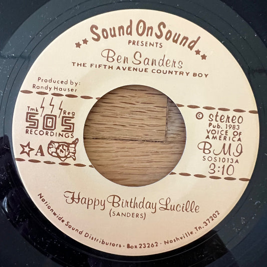 Ben Sanders - Happy Birthday Lucille / US-Promo 197? - (VG++/Neutral)