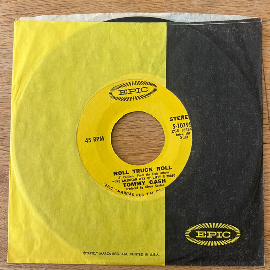 Tommy Cash - Roll Truck Roll / 1. US-Press. 1971 - (M-/VG++)