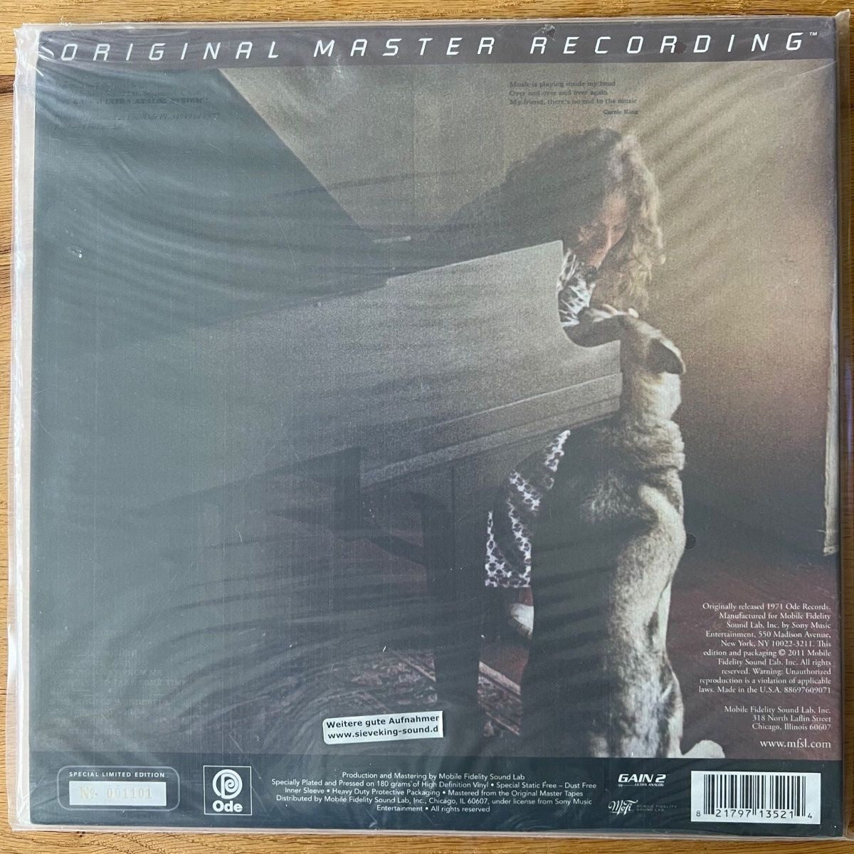 Carole King - Music / Audiophile MFSL 2011 - (Mint & Sealed)