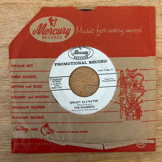 Diamonds - Sneaky Alligator / US Promo 1959 - (G+/VG)