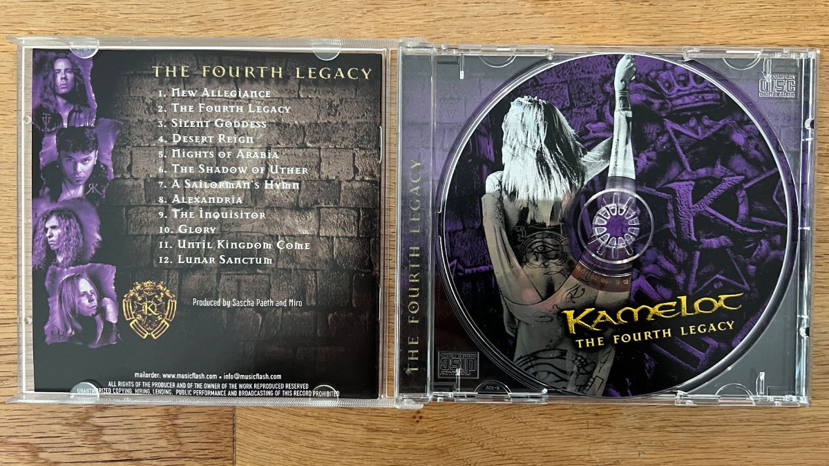 Kamelot - The Fourth Legacy / CD - 1. D-Press. 1999 - (M-/M-)