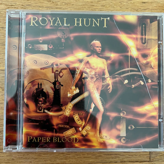 Royal Hunt - Paper Blood / CD - 1. Brasil-Press. 2006 - (M-/M-)
