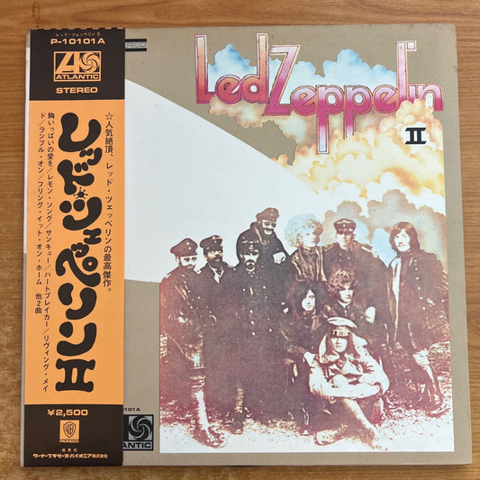 Led Zeppelin - II / Japan-Press. 1976 - Incl. Poster - (M-/M-)
