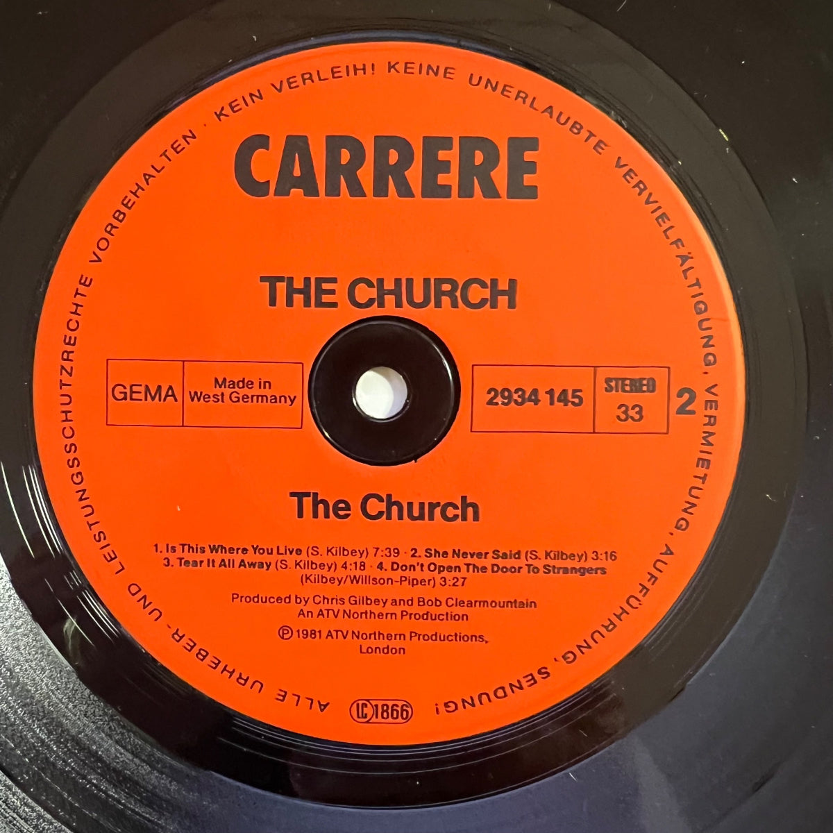 Church - Same / 1. D-Press. 1982 - (M-/VG++)