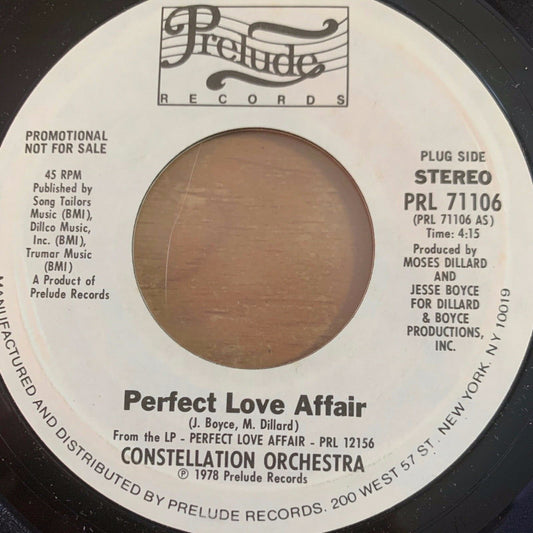 Constellation Orchestra - Perfect Love Affair/ US-Promo 1978 - (M-/Neutral)