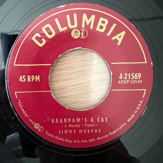 Jimmy Murphy - Granpaw's A Cat / 1. US-Press. 1957 - (VG+/Neutral)