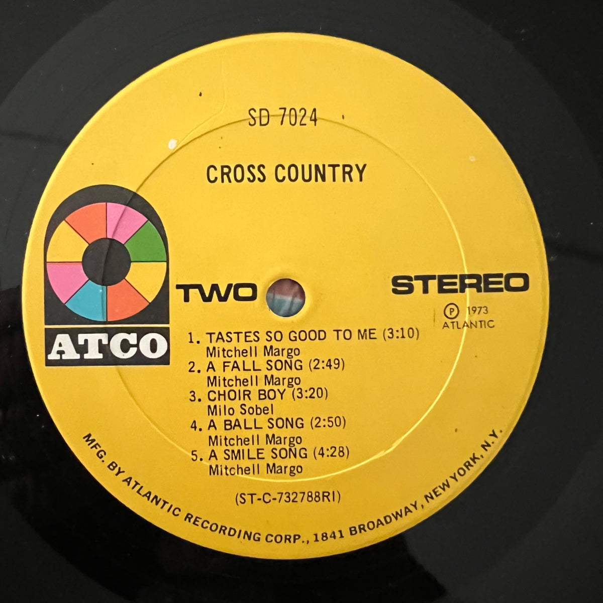 Cross Country - Same / 1. US-Press. 1973 - (VG++/VG)