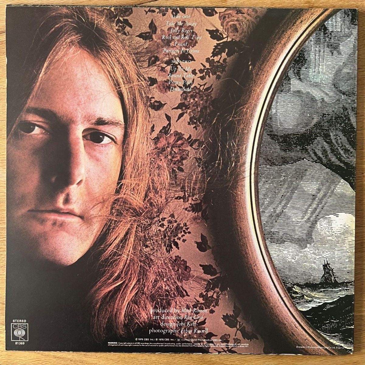 Roger McGuinn - Cardiff Rose / 1. UK-Press. 1976 - (M-/M-)
