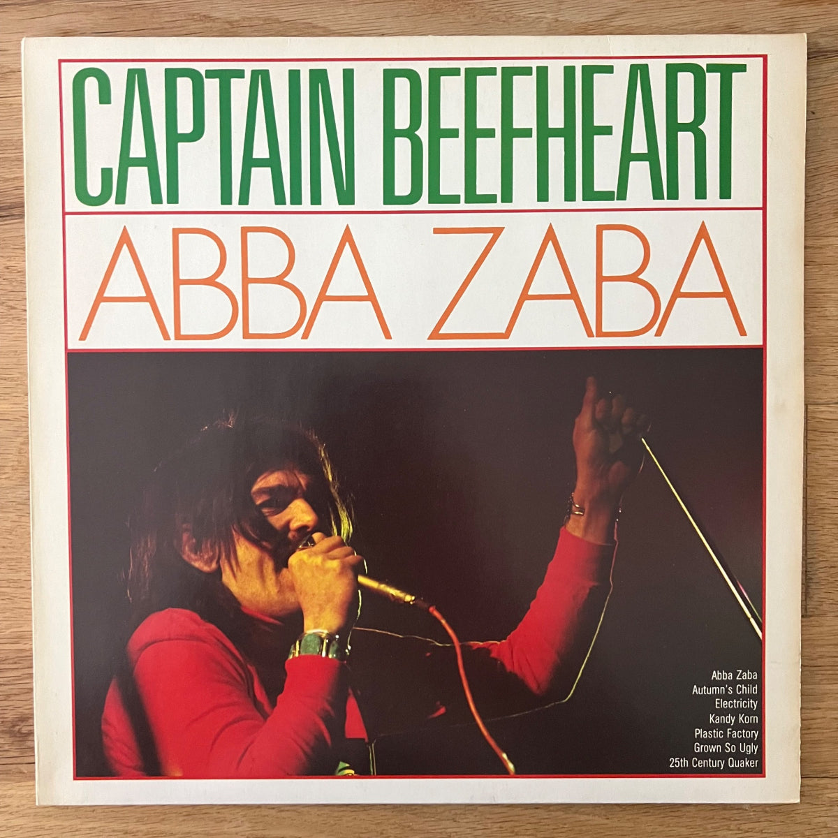Captain Beefheart -. Abba Saba / NL-Press. 1988 - (M-/VG++)