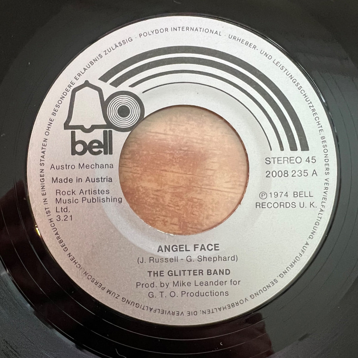 Glitter Band - Angel Face / 1. Austria-Press. 1974 - (VG++/VG++)