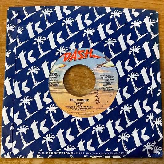 Foxy - Hot Number / 1. US-Press. 1979 - (M-M-)