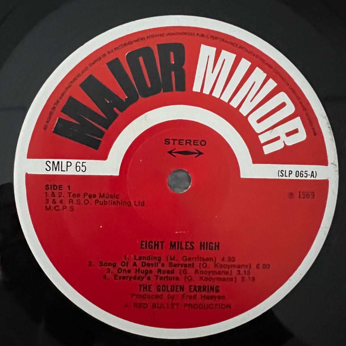 Golden Earring - Eight Miles High / 1. UK-Press. 1970 - (M-/VG++)