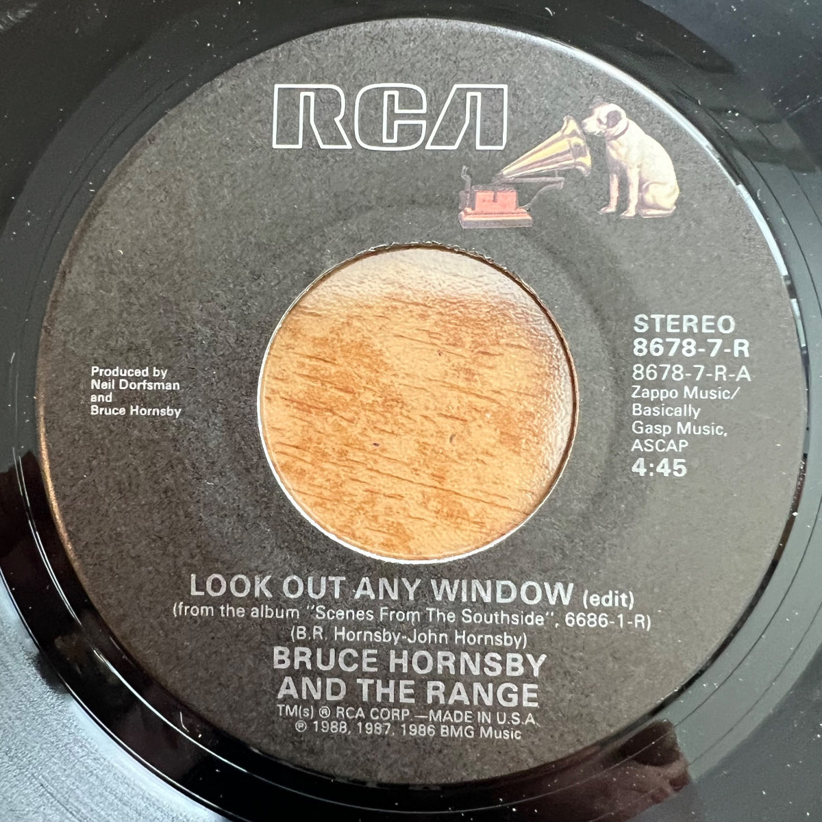 Bruce Hornsby & The Range - Look Out Any Windows / 1. US-Press. 1988 - (M-/VG++)