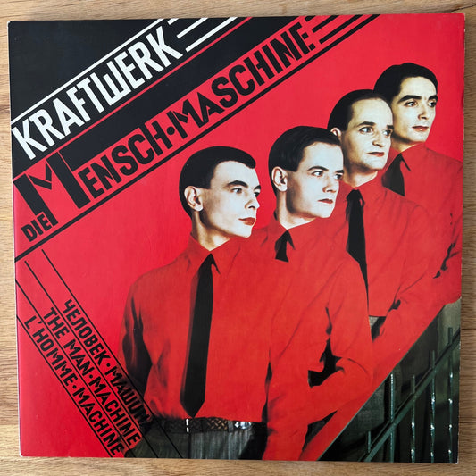 Kraftwerk - Die Mensch Maschine / 1. D-Press. 1978 - (M-/M-)