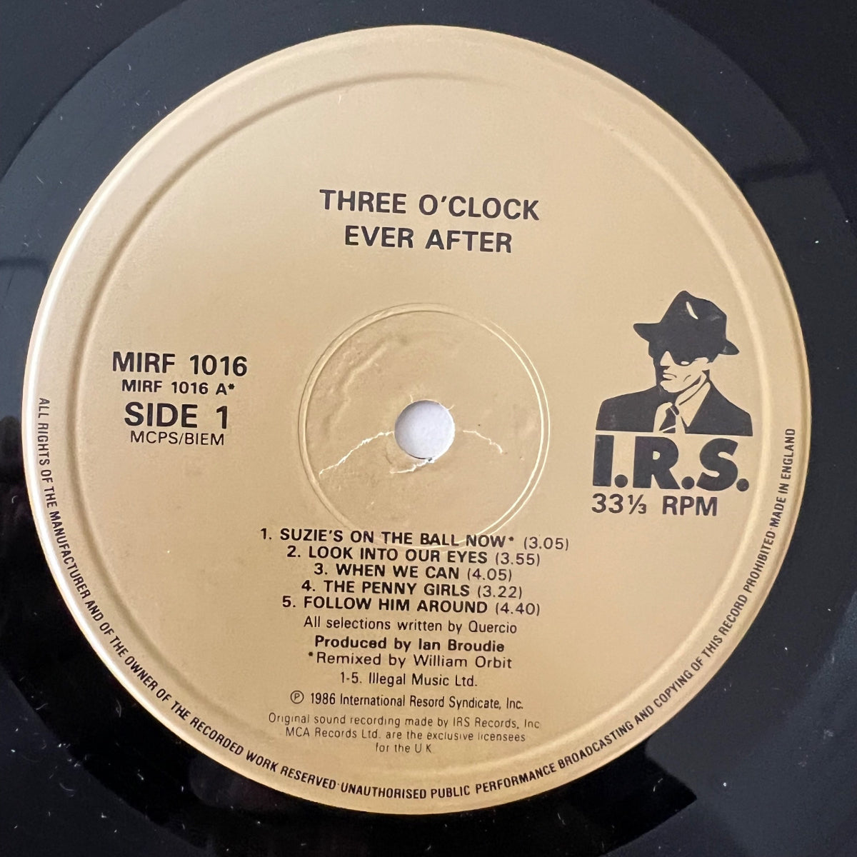 Three O'Clock - Ever After / 1. UK-Press. 1987 - (M-/M-)