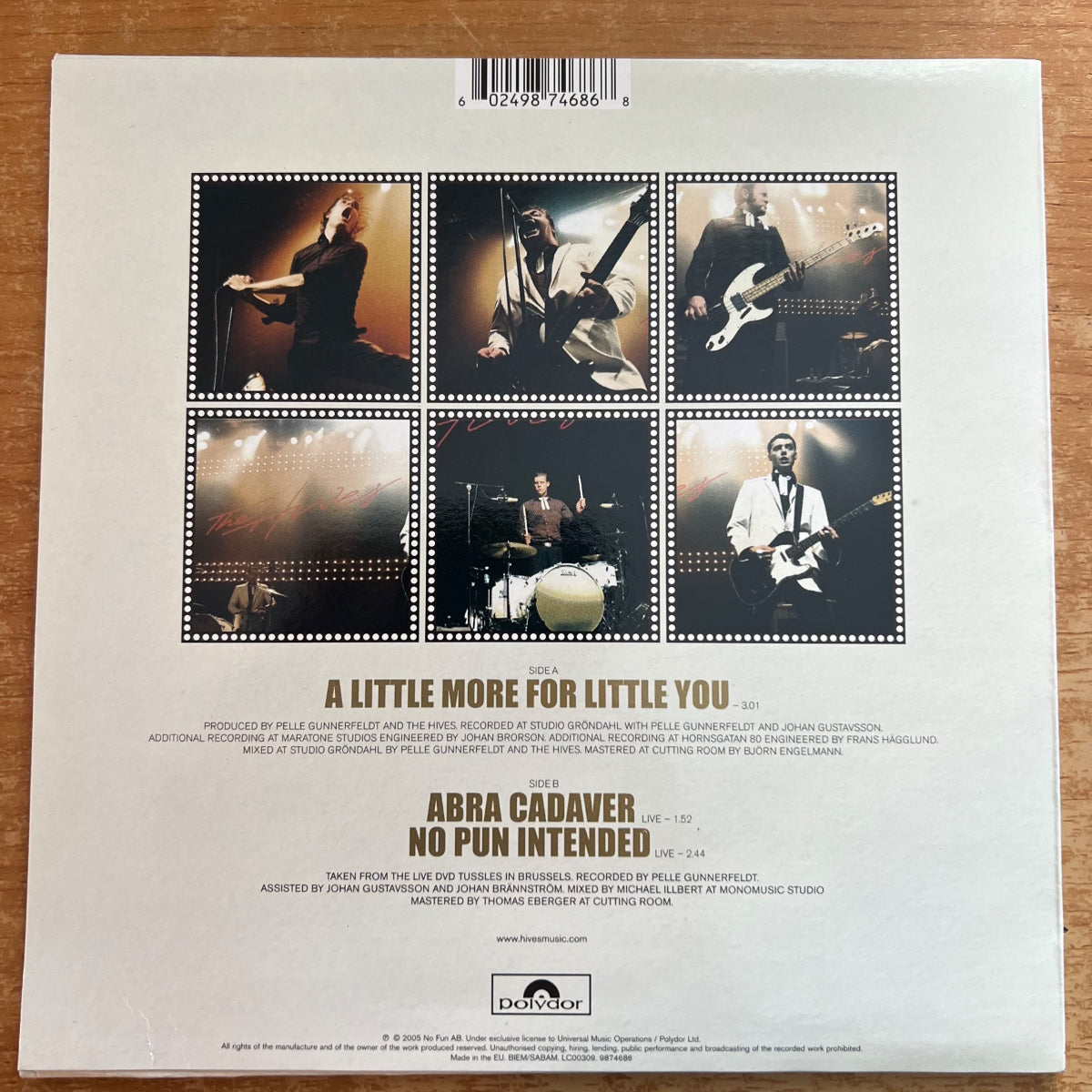 Hives - A Little More For Little You / 1. UK-Press. 2005 - (M-/Mint)
